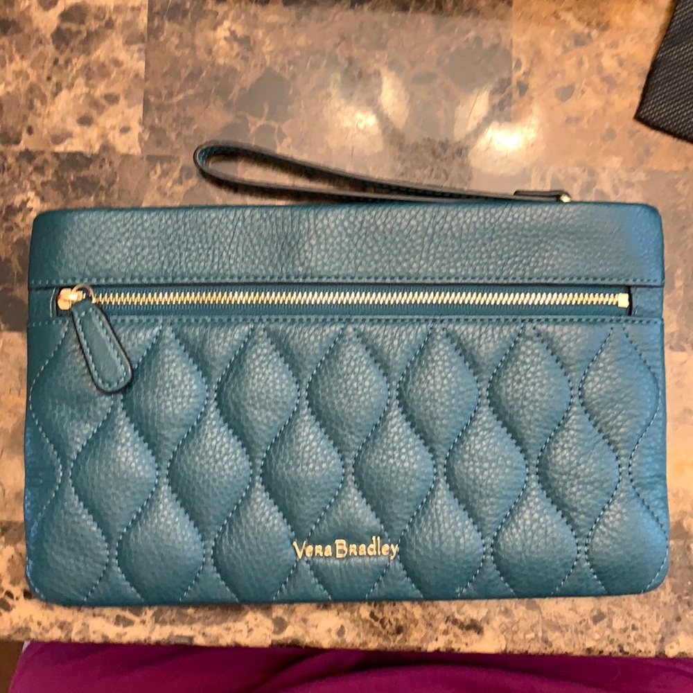 Vera Bradley Leather wristlet